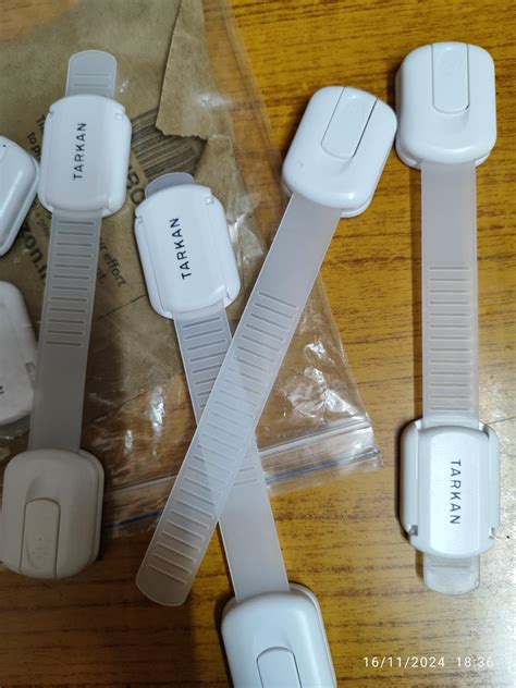 Tarkan Safety Cabinet Lock (8-Pack), Child Proofing Adjustable Door ...