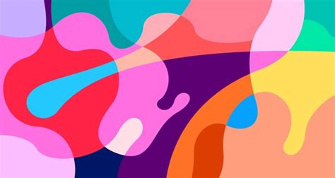 Colorful abstract fluid and liquid flat background for summer holiday ...