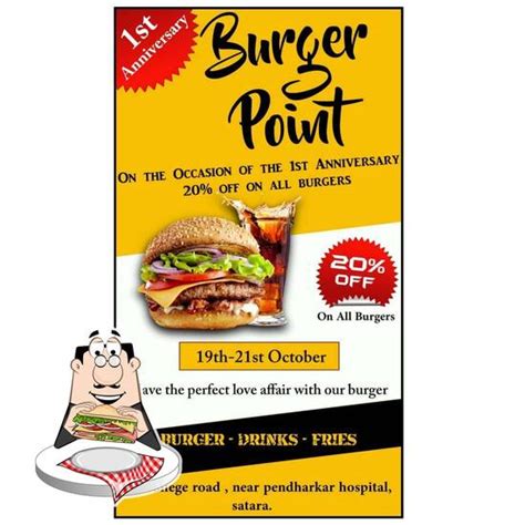 Burger point, Satara - Restaurant menu, prices and reviews