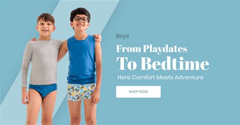 Boys' Innerwear & Clothing Ages 2–16 – CharmnCherish