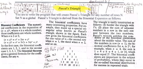 Image result for Pascal's Triangle Project