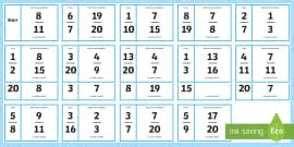 Making Whole Fractions Game - Making Fractions Game - Twinkl