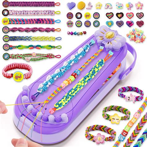Amazon.com: Friendship Bracelet Making Kit for Girls - DIY Bracelets ...