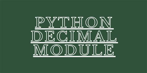Image result for Python Decimal Value