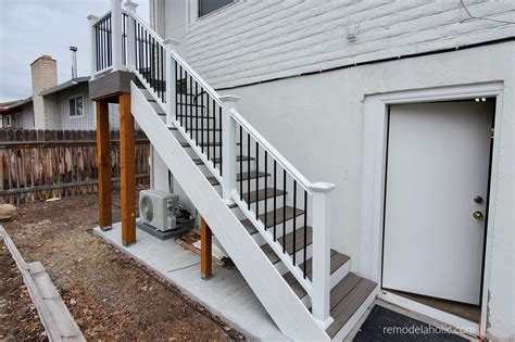How To Install DIY Deck Railing for Stairs: A Step By Step Guide ...