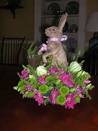 Image result for Bunny Flower Arrangement