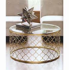 Gold Coffee Table by Gable Regency Glass Gold Leaf Coffee Table Gold Coffee Table