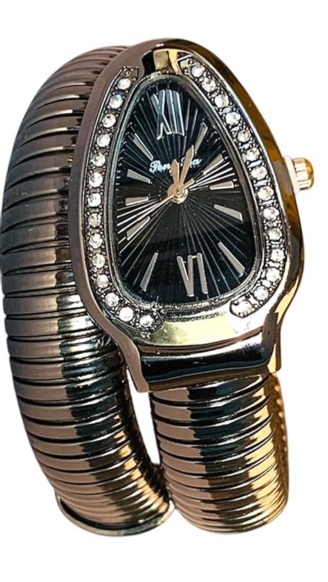 Black Snake Woman Watch : Amazon.in: Watches