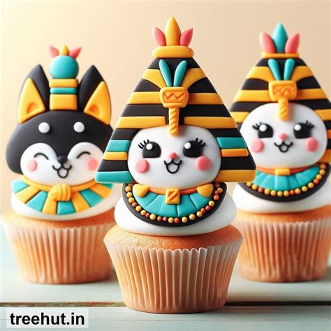 Egypt Cupcake Decoration Ideas, Cupcake Ideas, Mini Cake Ideas