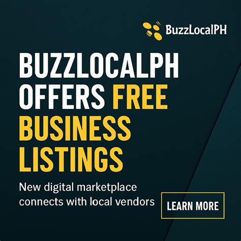 BuzzLocalPH Now Accepting FREE Business Listings for Local Vendors ...