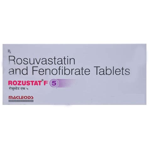 Rozustat F 5MG - Strip of 10 Tablets : Amazon.in: Health & Personal Care