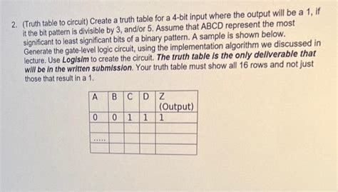 Image result for How to Create a Truth Table