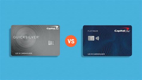 Capital One Platinum Secured Credit Card vs. Capital One Quicksilver ...
