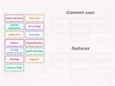 Image result for Word Processing Features