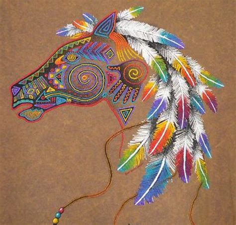 Native Horse Drawings at Marisela Warren blog