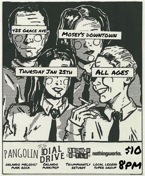 Pangolin (Orlando) Dial Drive (Orlando) Kinder Gentler (Local) Nothing ...