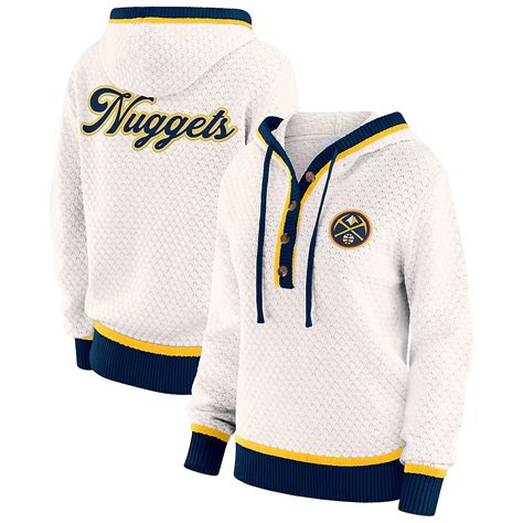 WEAR by Erin Andrews Denver Nuggets Plus Size Hoodie Sweater | Academy