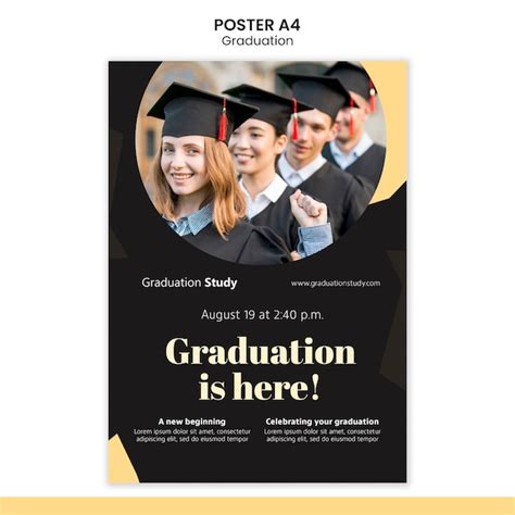 Graduation Layout Template 的图像结果