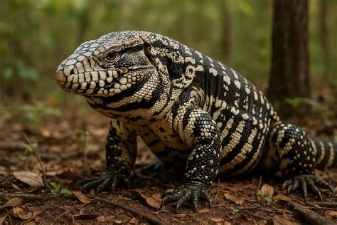Argentine Black And White Tegu