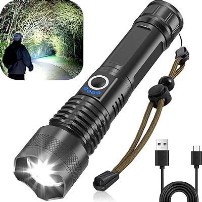 Buy WARSUN XD50 Rechargeable Flashlights High Lumens 7100 Lumens Super ...
