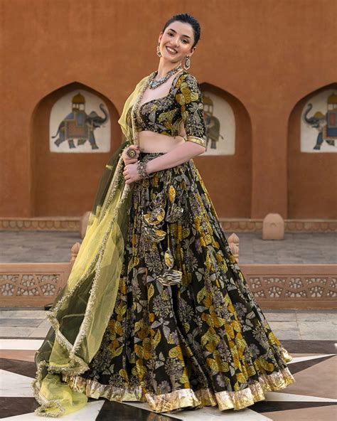 Shop Mayra Chanderi Lehenga Set for Women Online in India at Aachho