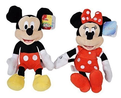 Buy Disney Plush Dolls - Officially Licensed Disney Mickey and Minnie ...