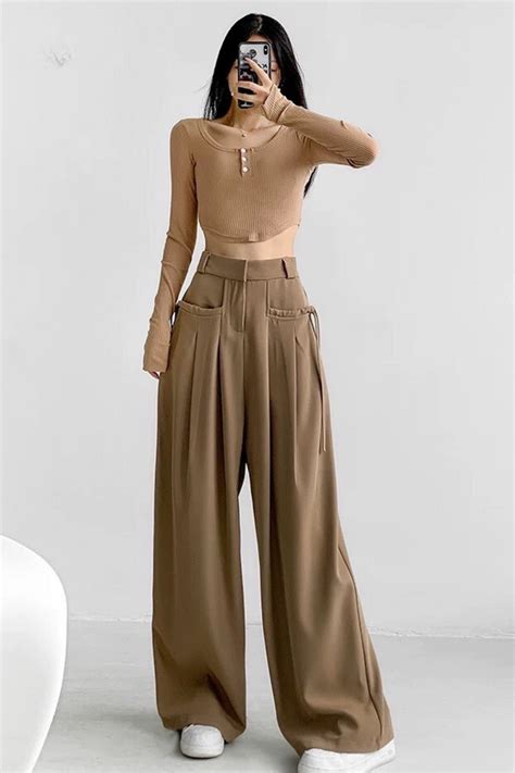 Buy Korean Baggy Pants for Women & Girls Online – Wear Your Words