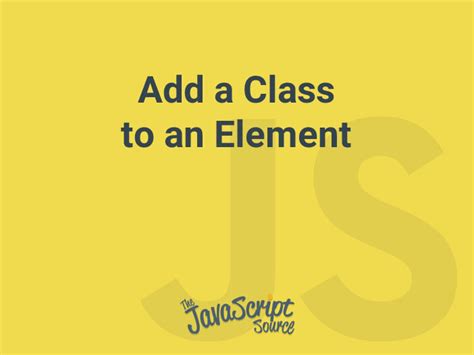 Image result for Add Class JavaScript