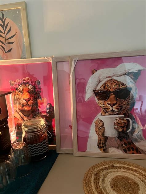 Gamya Big Aesthetic Funky Modern Art Framed Wall Posters For Living ...