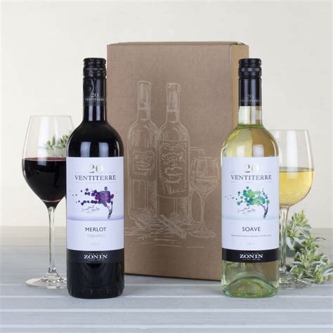 Italian Wine Duo Gift Set By Virginia Hayward
