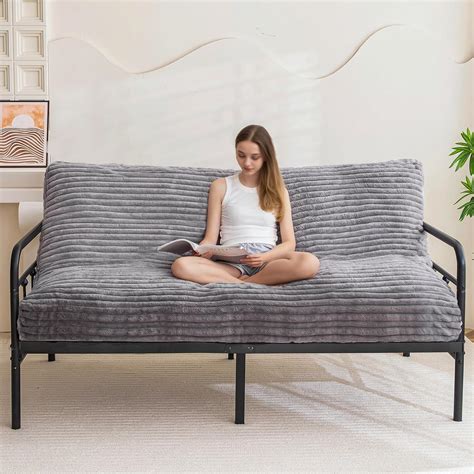 Amazon.com: YOSHOOT 6 Inches Futon Mattress Full Size, Thick Futons ...