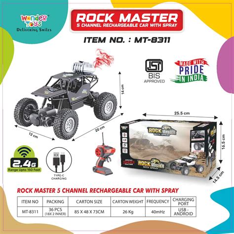 Buy Rock Crawler Toy Car | Rock Master Car with Smoke