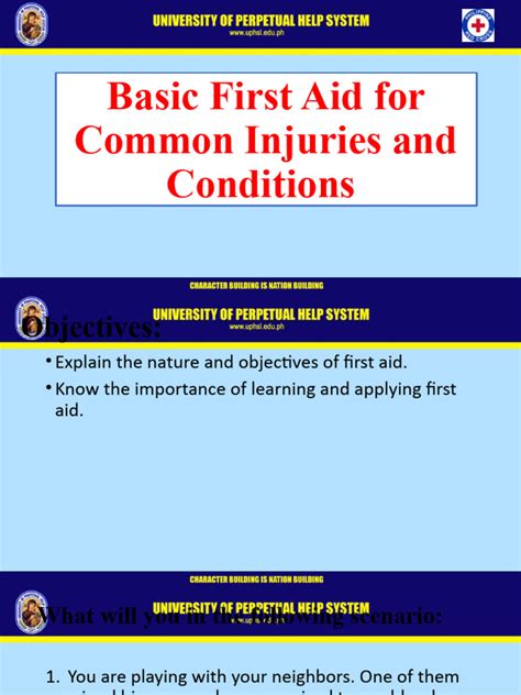 Image result for Introduction Basic First Aid