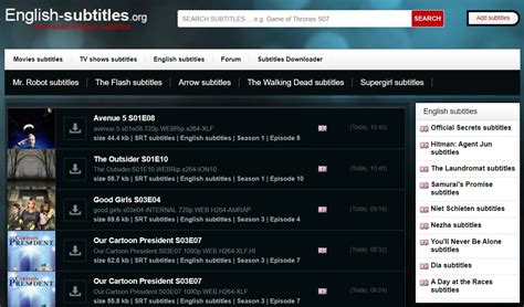 20 Best Subtitle Download Sites For Movies 2022 | techlatest