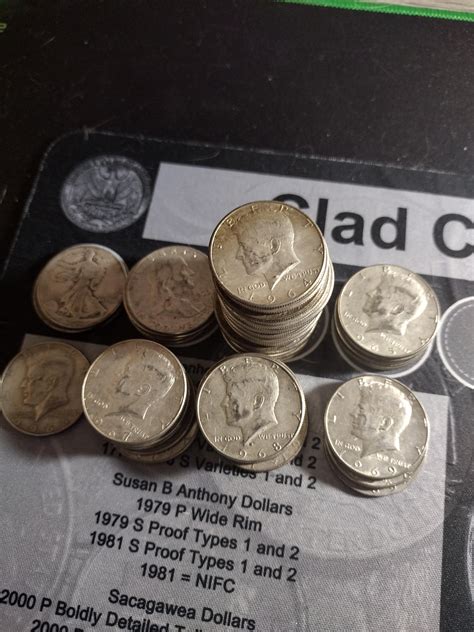 Half Dollar Hunt, First Ever Silver Found! : r/CRH