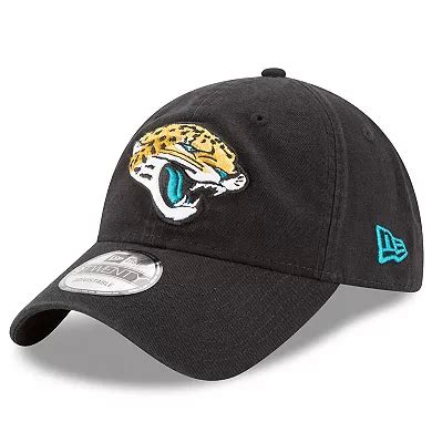 Men's New Era Black Jacksonville Jaguars Core Classic 9TWENTY ...