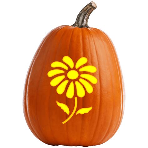 Flower Pumpkin Carving