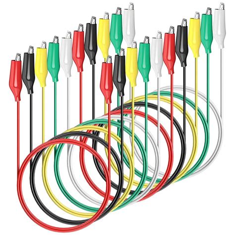 Electrical Diagnostic Cables For Automotive Repair Dual Alligator Clip ...