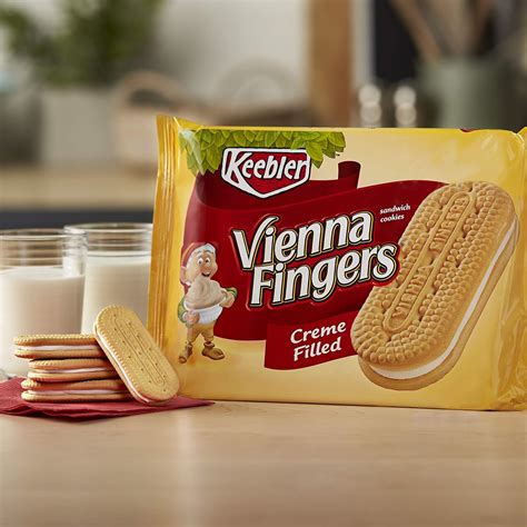 Buy Keebler Cookies, Vienna Fingers Sandwich Cookies, Creme Filled, 14. ...