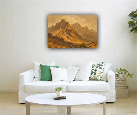 Wall Art Mountain Painting in Noida – Canvas Painting for Southwest ...