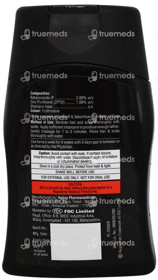 Zocon Kz 2/1% Shampoo 60 ML | Order Zocon Kz 2/1 % Shampoo 60 ML Online ...