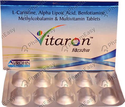 Buy Vitaron Strip Of 10 Tablets Online at Flat 15% OFF | PharmEasy