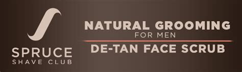 Buy Spruce Shave Club De Tan Face Scrub With Organic Coffee & Multani ...