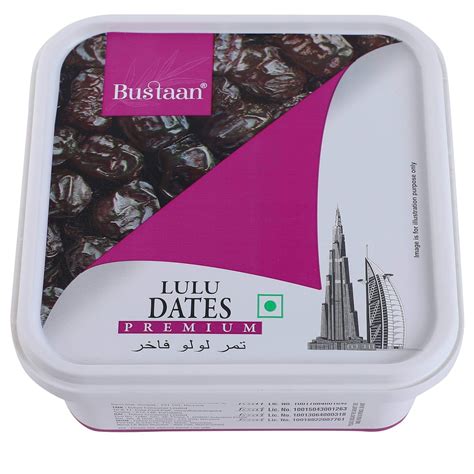 Bustaan Premium Lulu Dates, 500g : Amazon.in: Grocery & Gourmet Foods