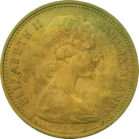 One Cent 1966, Coin from Bahamas - Online Coin Club