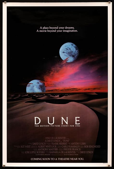 Dune Movie Poster 1984 1 Sheet (27x41) - Film Art Gallery