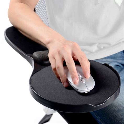 Ergonomic Home Office Computer Arm Rest Chair Armrest Mouse Pad Mat ...
