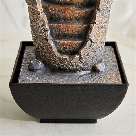 Buy Alpine Modern Polyresin Rotating Ball Water Fountain - 13x19cm from ...