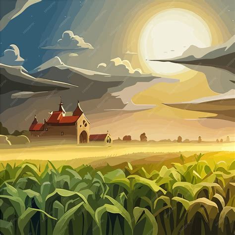 Corn Field Vector 的图像结果