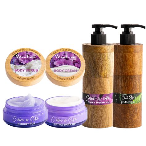 Floral Body Scrub, Body Butter, Body Wash & Shampoo – Mintree